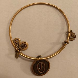 Alex and ani initial “O” bracelet